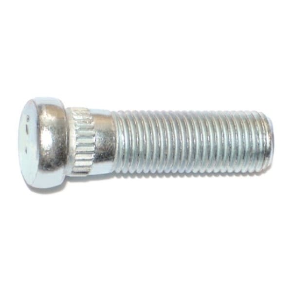 Midwest Fastener 7/16"-20 x 1-1/2" Zinc Plated Steel Fine Thread Automotive Wheel Studs 6PK 75402 - main